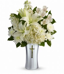 Shining Cross Bouquet Cottage Florist Lakeland Fl 33813 Premium Flowers lakeland